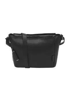 Сумка через плечо, отделение на молнии, однотонная, женская PICARD, черный