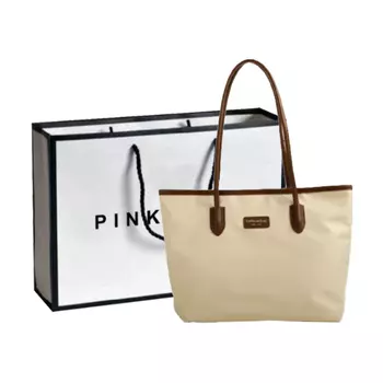 Сумка через плечо Oxford, обычная женская PINK·LAND, Black & Coffee