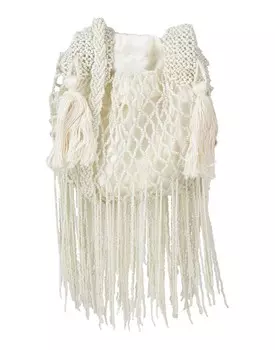 Сумка через плечо P.A.R.O.S.H., слоновая кость