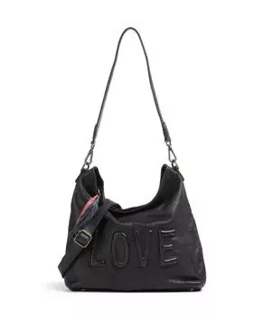 Сумка через плечо Paoliweg 2 из зернистой коровьей кожи Taschendieb Wien, синий