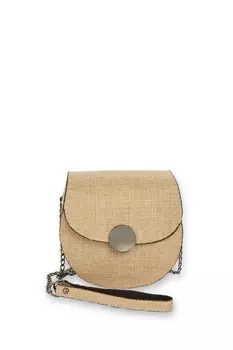 Сумка через плечо Parigi, бежевый