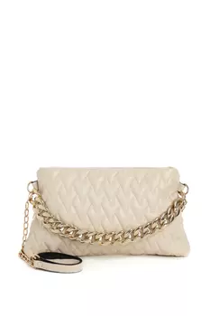 Сумка через плечо Parigi Club, бежевый