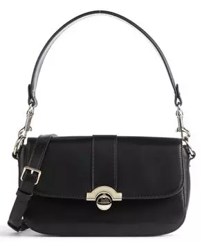 Сумка через плечо Paris Mdaille из гладкой кожи Lancaster, черный