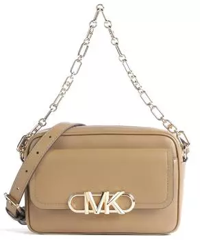 Сумка через плечо Parker из мелкозернистой яловой кожи. Michael Kors, коричневый