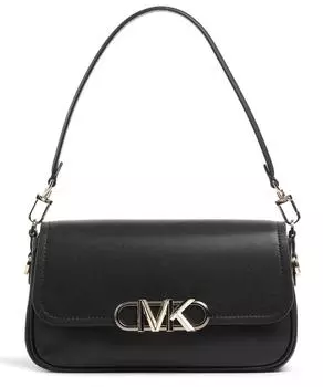 Сумка через плечо Parker из зернистой яловой кожи. Michael Kors, черный