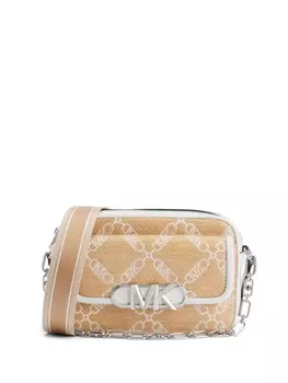 Сумка через плечо Parker среднего размера Michael Kors, бежевый