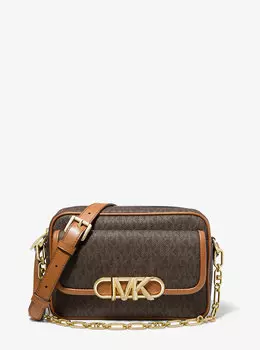 Сумка через плечо Parker среднего размера с логотипом Michael Kors