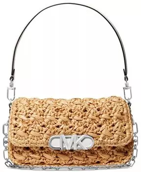 Сумка через плечо Parker среднего размера-трансформер Michael Kors, оранжевый