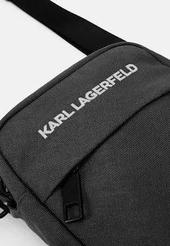 Сумка через плечо PASS CROSSBODY UNISEX KARL LAGERFELD, черный
