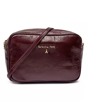 Сумка через плечо Patrizia Pepe, бордо