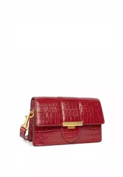 Сумка через плечо PETIT TROTTEUR CROCO ILY LANCASTER, красный