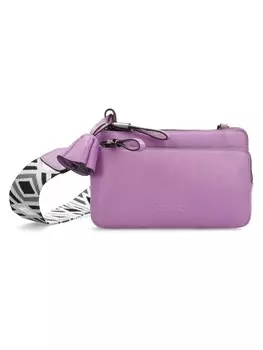 Сумка через плечо PICARD Leder 20 cm, фиолетовый