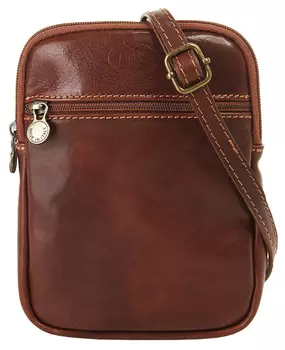 Сумка через плечо pik Umhngetasche, коричневый