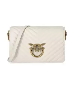 Сумка через плечо Pinko, бежевый