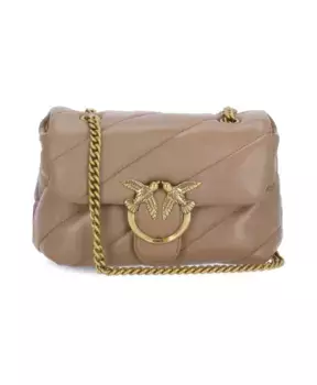 Сумка через плечо Pinko, бежевый