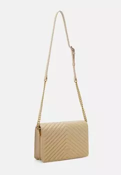 Сумка через плечо Pinko, бежевый