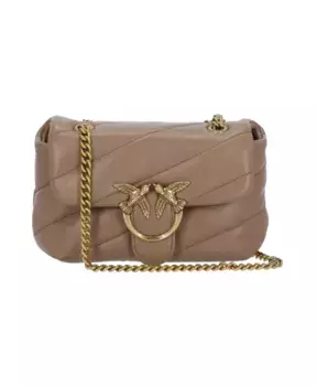 Сумка через плечо Pinko, коричневый