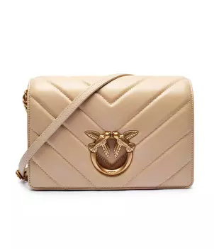 Сумка через плечо Pinko LOVE CLICK CLASSIC, бежевый