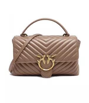 Сумка через плечо Pinko LOVE LADY PUFF CLASSIC, коричневый