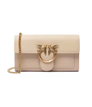 Сумка через плечо Pinko LOVE ONE, бежевый