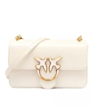 Сумка через плечо Pinko LOVE ONE MINI LIGHT, экрю