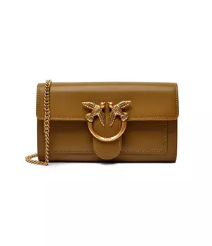 Сумка через плечо Pinko LOVE ONE, оливково-зеленый