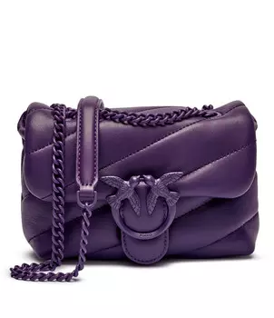 Сумка через плечо Pinko LOVE PUFF BABY, фиолетовый