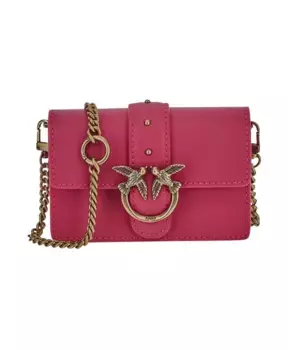 Сумка через плечо Pinko, розовый