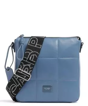 Сумка через плечо Plaza из мелкозернистой яловой кожи. Picard, серый