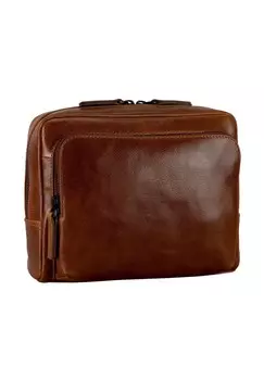 Сумка через плечо Porto кожаная 22 см LEONHARD HEYDEN, коричневый