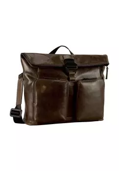 Сумка через плечо Porto кожаная 32 см LEONHARD HEYDEN, цвет Graubraun