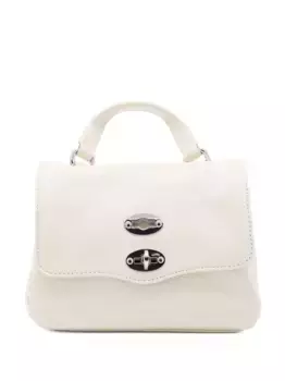 Сумка через плечо Postina с двойным клапаном и заклепками Zanellato, нейтральный