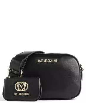 Сумка через плечо Pouch Charm из искусственной кожи Love Moschino, черный