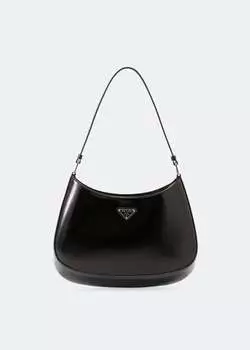 Сумка через плечо Prada Cleo Leather, черный