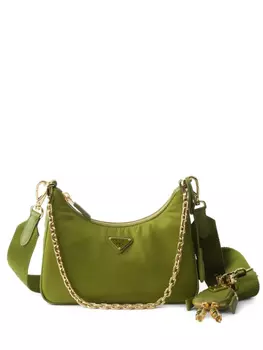 Сумка через плечо Prada Re-Edition 2005, зеленый