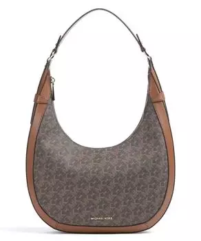 сумка через плечо Preston из парусины Michael Kors, коричневый