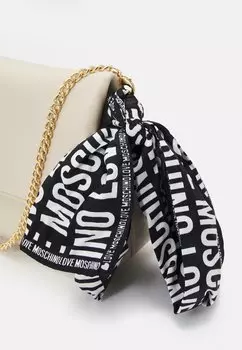 Сумка через плечо PRIMROSE Love Moschino, кремовый