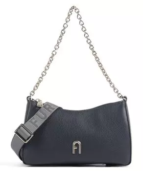 Сумка через плечо Primula Mini из зерненой кожи Furla, синий