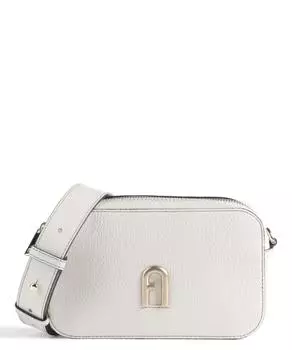 Сумка через плечо Primula Mini из зерненой телячьей кожи Furla, белый