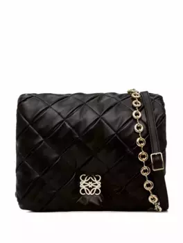 Сумка через плечо Puffer Goya Loewe, черный