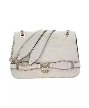 Сумка через плечо Python Arlena ремешок цепочка Guess, бежевый