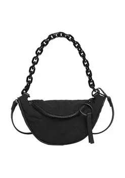 Сумка через плечо QS, черный