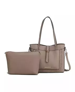 Сумка через плечо Raya от Mia K с сумкой через плечо – 2 шт Mkf Collection, бежевый