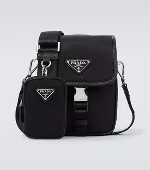 Сумка через плечо Re-Nylon Prada, черный