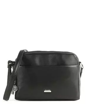 Сумка через плечо Really из мелкозернистой яловой кожи. Picard, черный