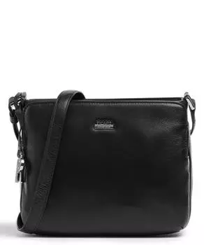 Сумка через плечо Really из мелкозернистой яловой кожи. Picard, черный