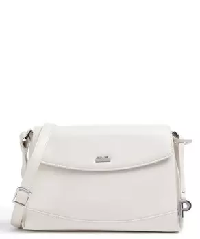 Сумка через плечо really из мелкозернистой яловой кожи. Picard, белый