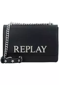 Сумка через плечо Replay, черная