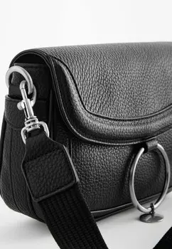 Сумка через плечо RING SADDLE REGULAR FIT Next, черный