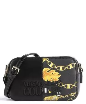 Сумка через плечо Rock Cut из искусственной кожи Versace Jeans Couture, черный